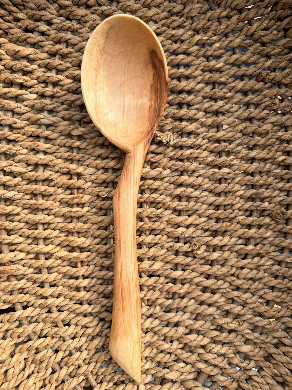 Maple large cooking/ serving spoon