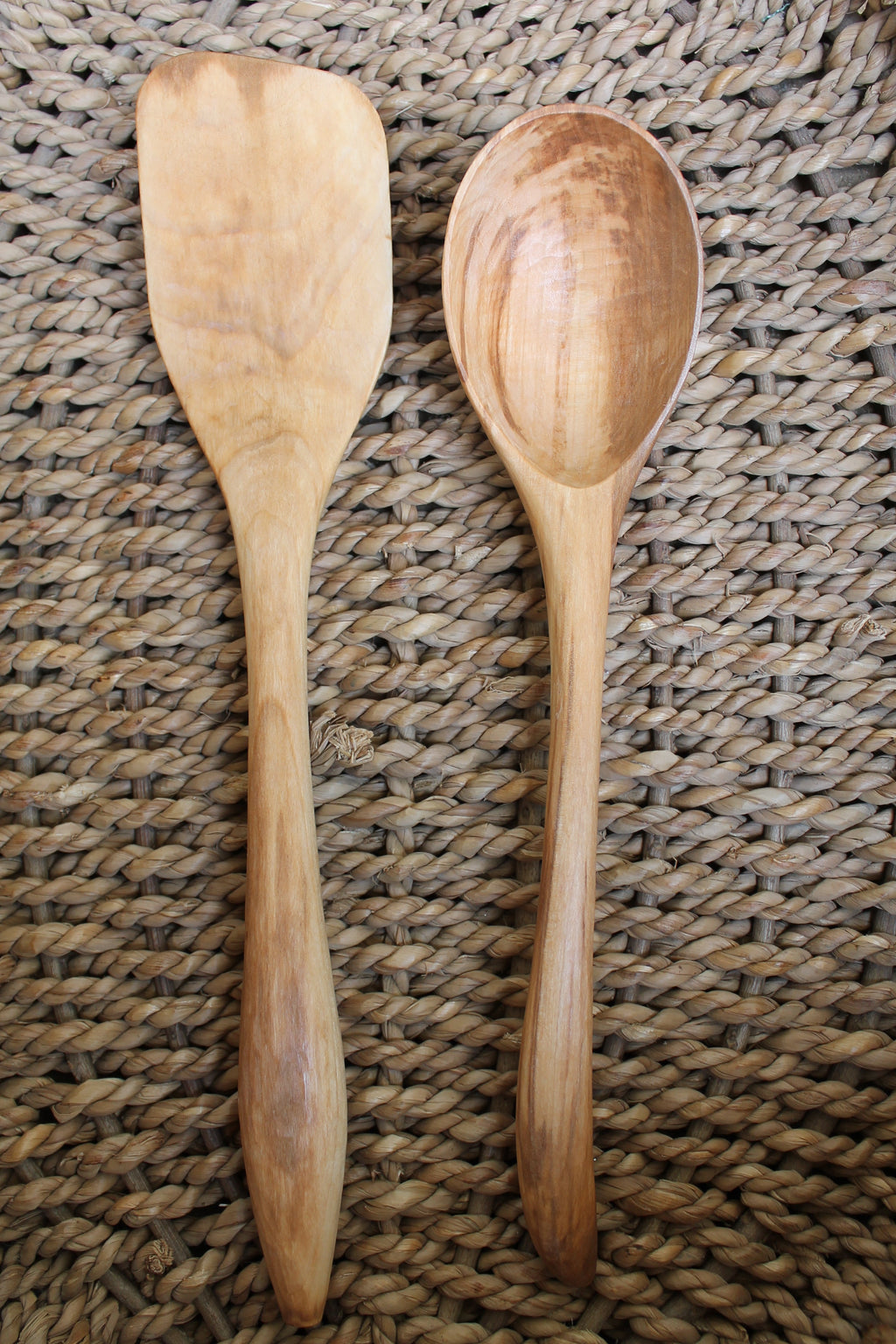 Birch Spoon and Spatula Set
