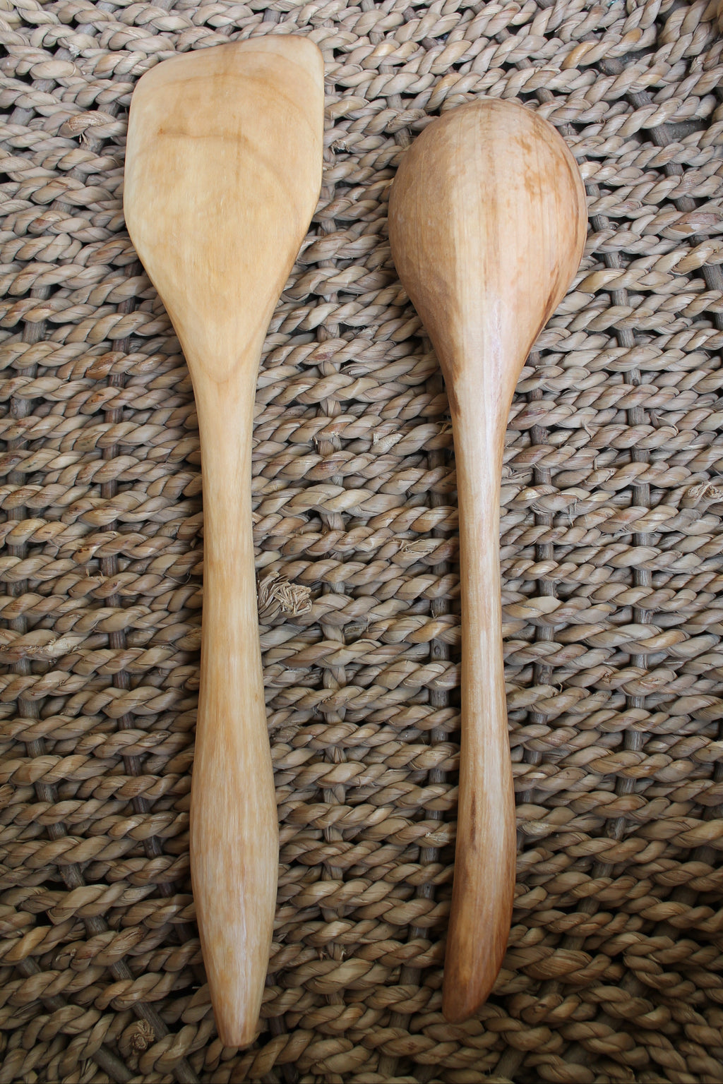Birch Spoon and Spatula Set
