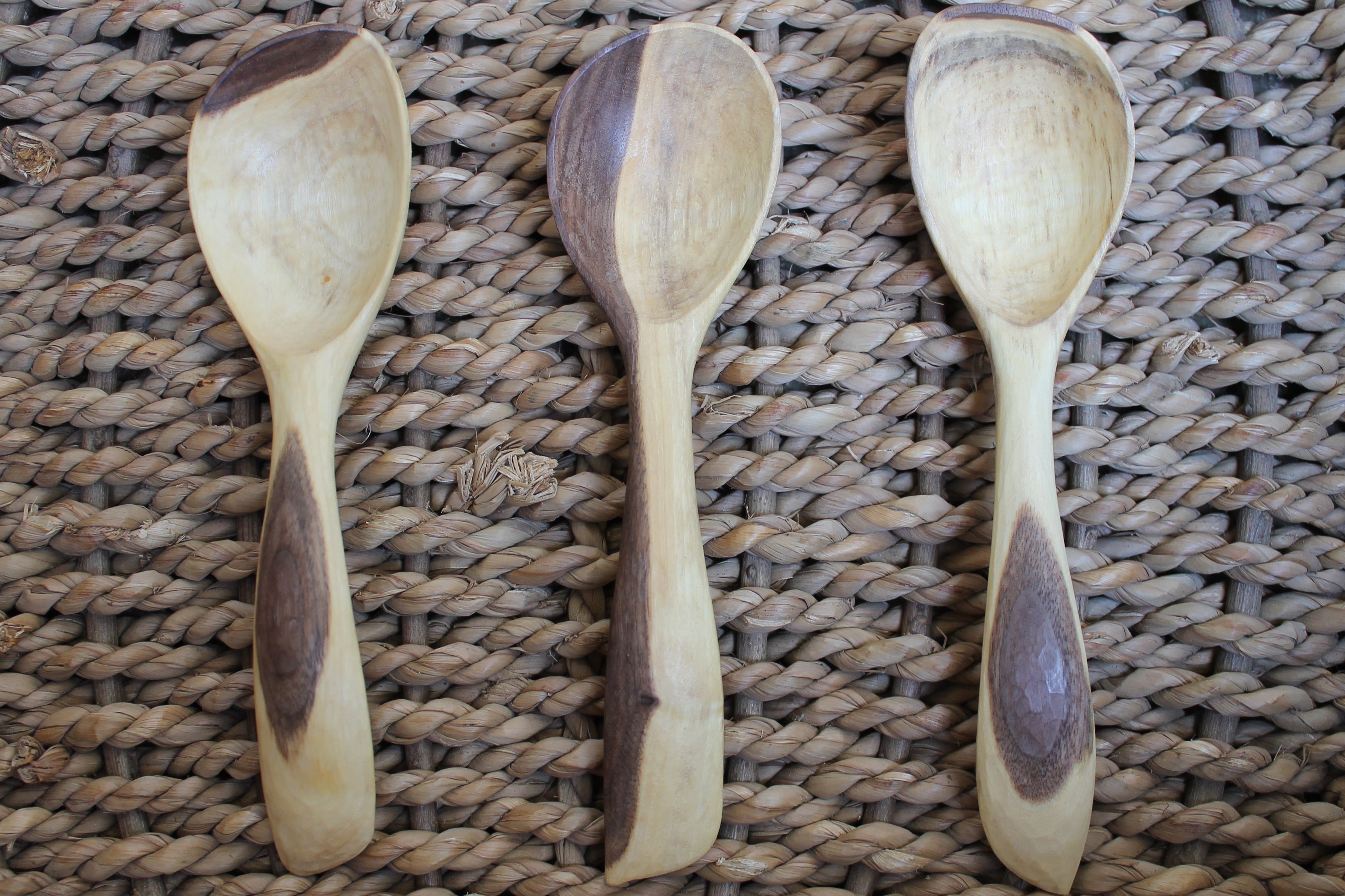 Three Scoop Black Walnut Set