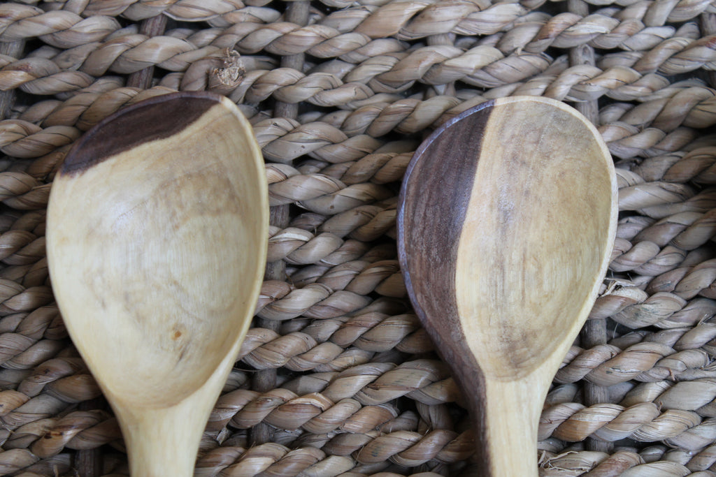 Three Scoop Black Walnut Set